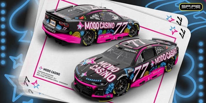 Modo Casino与Spire Motorsports合作,赞助Hocevar的77号车队
